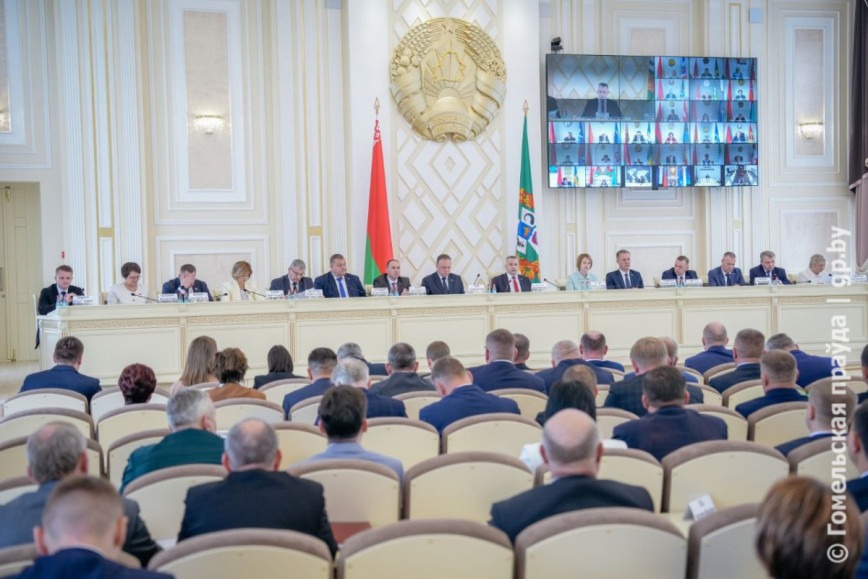 Иван Крупко подвел итоги социально-экономического развития Гомельщины в первом квартале