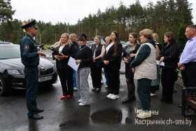 Единый день безопасности. С коллективом Октябрьского молочного завода встретился начальник Октябрьского РОЧС Анатолий Сафонов