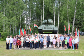 В Октябрьском прошел автопробег «Огненный таран»