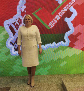 Председатель Октябрьского райисполкома Ирина Намоченко об инаугурации Президента Республики Беларусь Александра Лукашенко