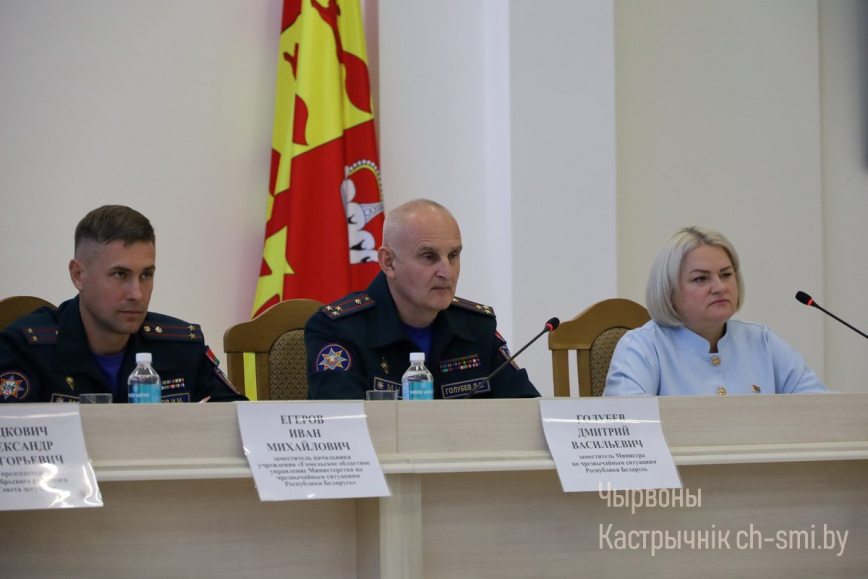 Состоялось заседание Октябрьского райисполкома