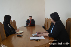 Октябрьский район посетил депутат Палаты представителей Национального собрания Республики Беларусь Николай Маратаев