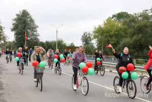 В День народного единства жители Октябрьского района присоединились к областному велопробегу «В единстве сила!»